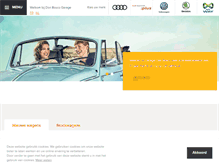Tablet Screenshot of donboscogarage.be